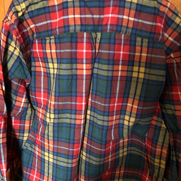 L.L. Bean Men's Multicolor Plaid Shirt | XL - Picture 4 of 5